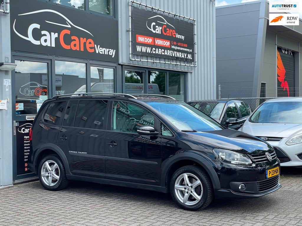 Volkswagen Touran 1.4 TSI Highline 7p.|AUTOMAAT|APK04-2027|P, Euro 5, Gebruikt, Zwart, 4 cilinders