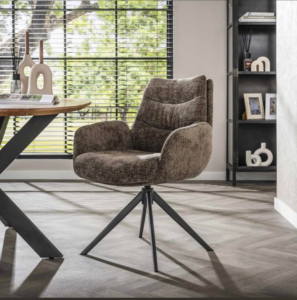 NIEUW 2 draaibare stoelen, Ophalen, Zo goed als nieuw, Overige kleuren