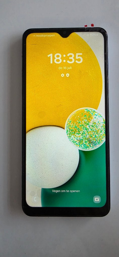 Oppo A9 2020 128 Gb Blauw met een Barstje boven Linker hoek, Ophalen, Gebruikt, Overige modellen, Zonder simlock