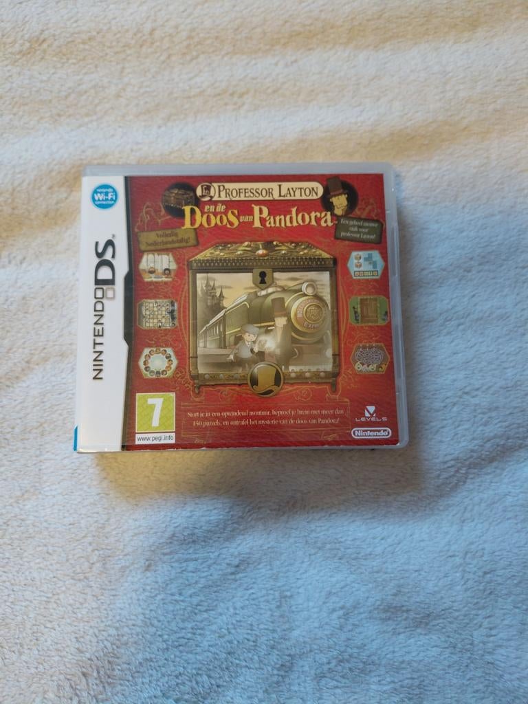 Professor Layton and Pandora's Box, NDS, Spelcomputers en Games, Puzzel en Educatief, 1 speler, Ophalen of Verzenden, Zo goed als nieuw