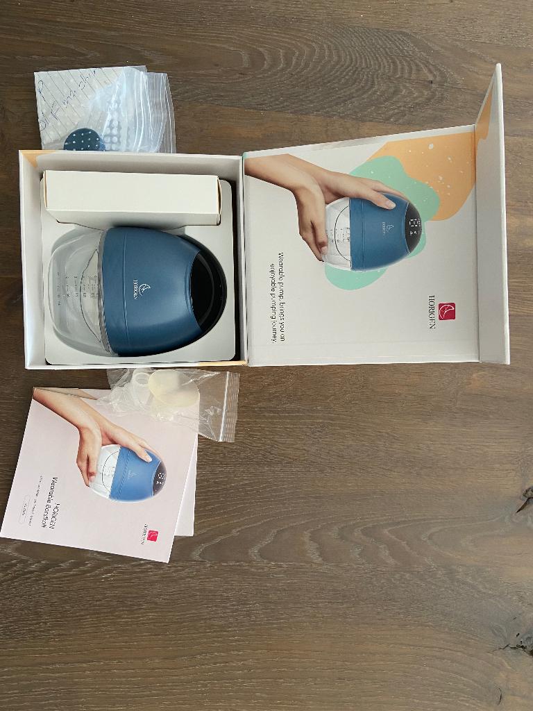 Horigen gen 2 handsfree draadloze borstkolf incl toebehoren, Ophalen, Zo goed als nieuw, Borstkolf