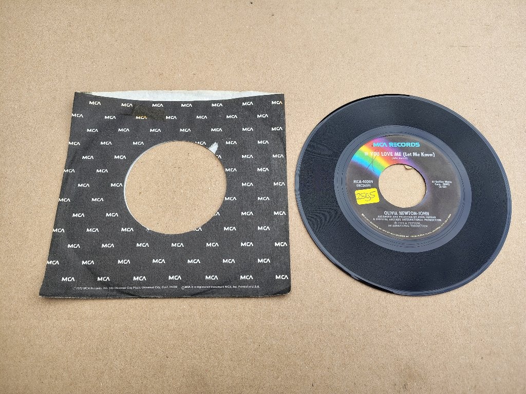 Single: Olivia Newton-John - If You Love Me (1974) USA, Ophalen of Verzenden, Gebruikt, 7 inch, Pop