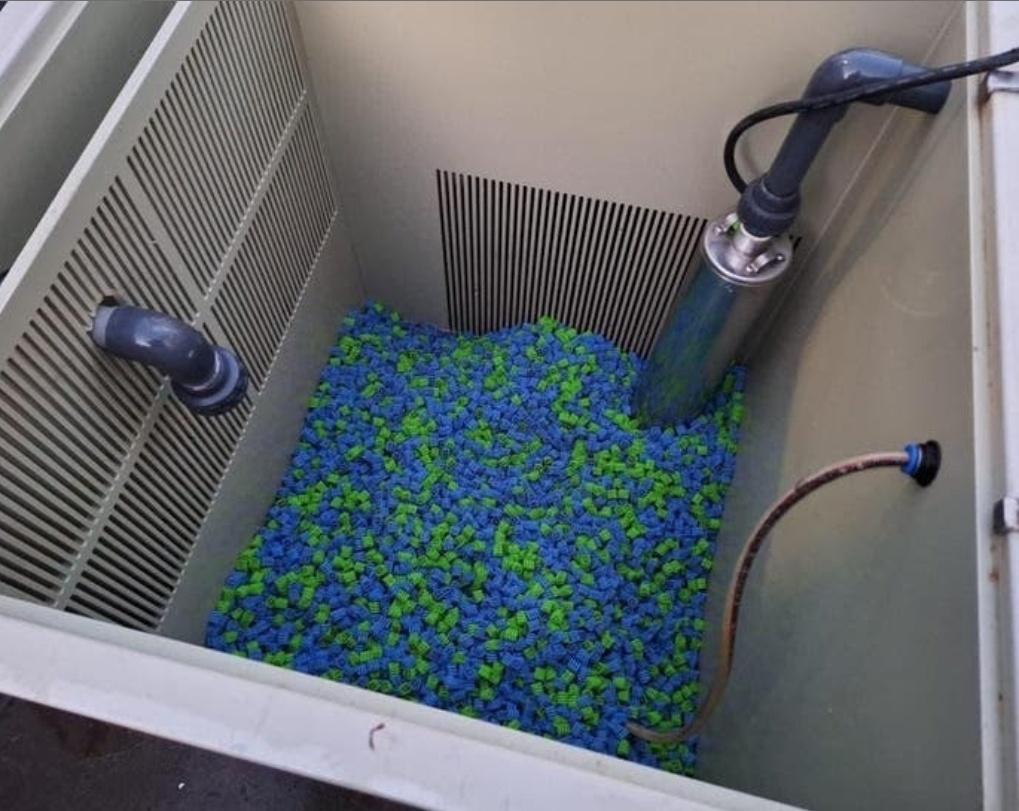 leuk trommelfilter als neiuw type 30.000 zeer leuk filter!, Ophalen, Gebruikt, Vijverfilter