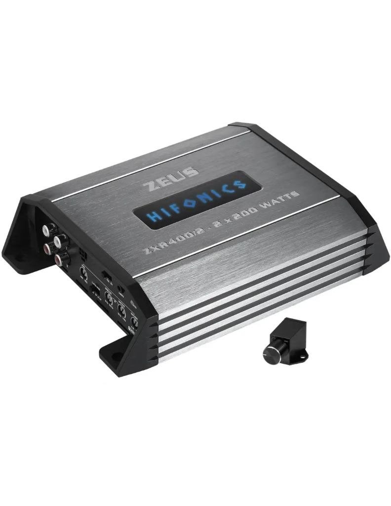 Hifonics ZXR400/2 2-Kanaals versterker klasse D NIEUW, Ophalen of Verzenden, Nieuw