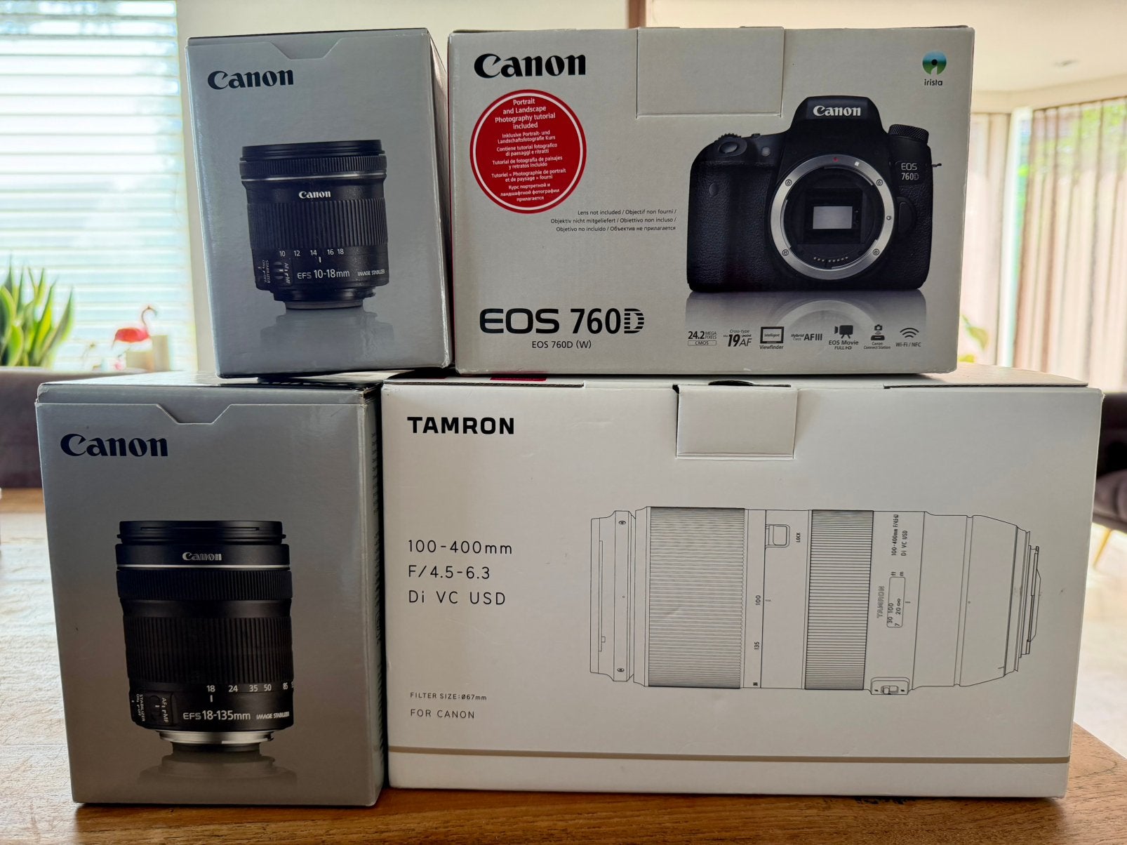 Canon EOS 760D complete set met macro, zoom en telelens, Audio, Tv en Foto, Fotocamera's Digitaal, Zo goed als nieuw, Spiegelreflex