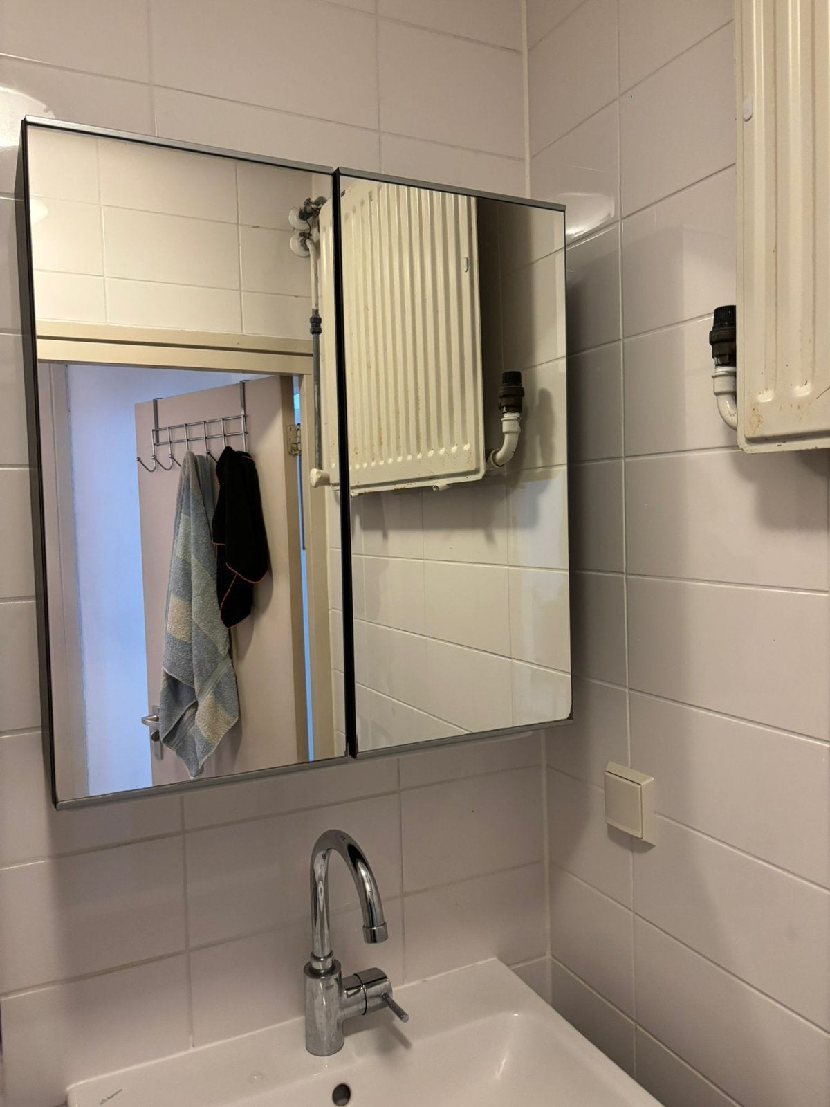 Ikea Lillången spiegelkast, Ophalen, 50 tot 100 cm, Minder dan 25 cm, Minder dan 100 cm