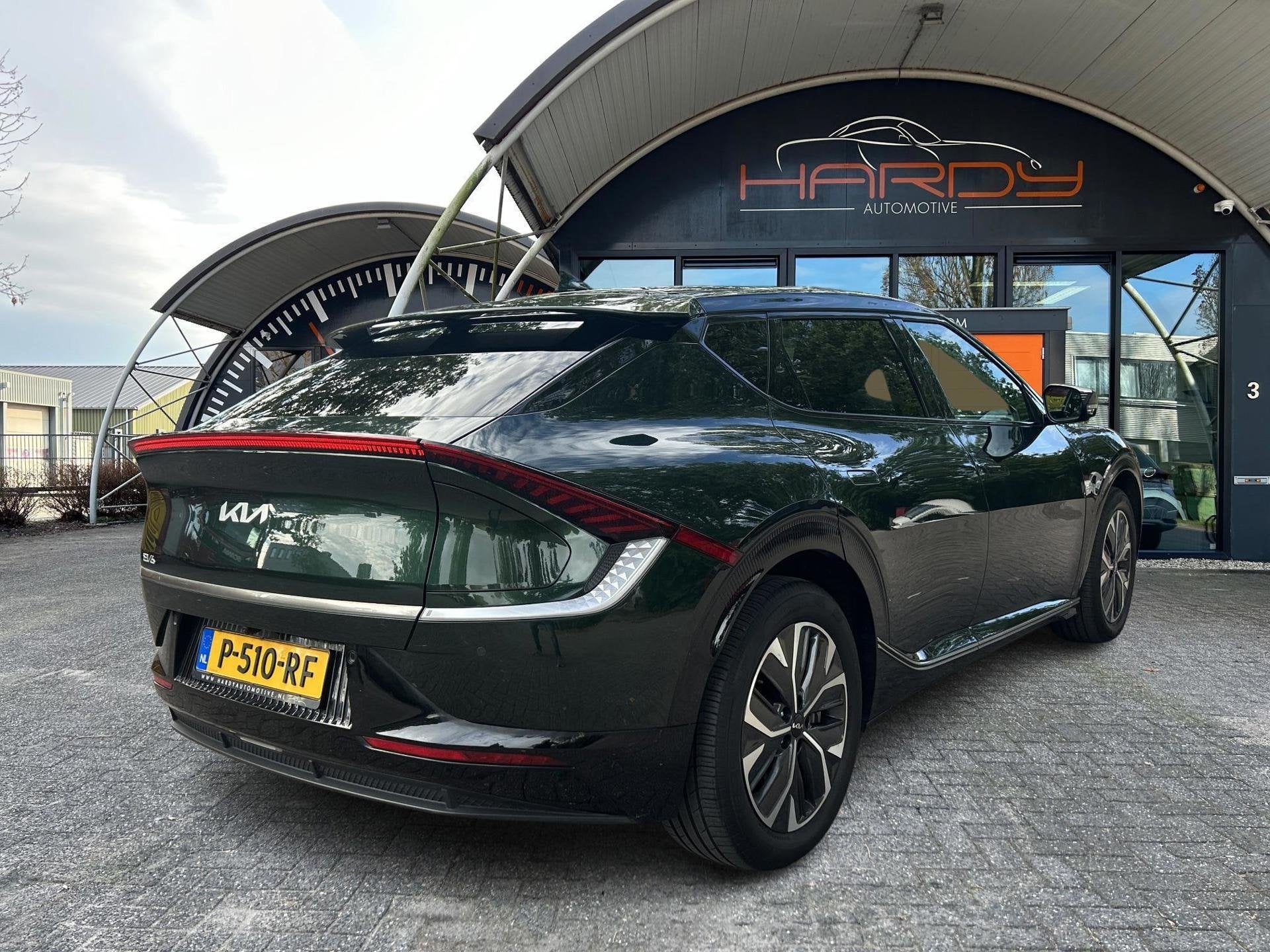 Kia EV6 Plus 77.4 kWh SOH 100% Trekhaak 1e EIG NL-Auto Rijkl, Automaat, 228 pk, Achterwielaandrijving, Gebruikt