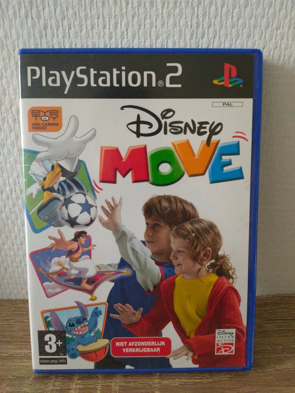 Disney Move PlayStation 2 (PS2) EyeToy Game, Spelcomputers en Games, Gebruikt, Overige genres, 1 speler, Ophalen of Verzenden