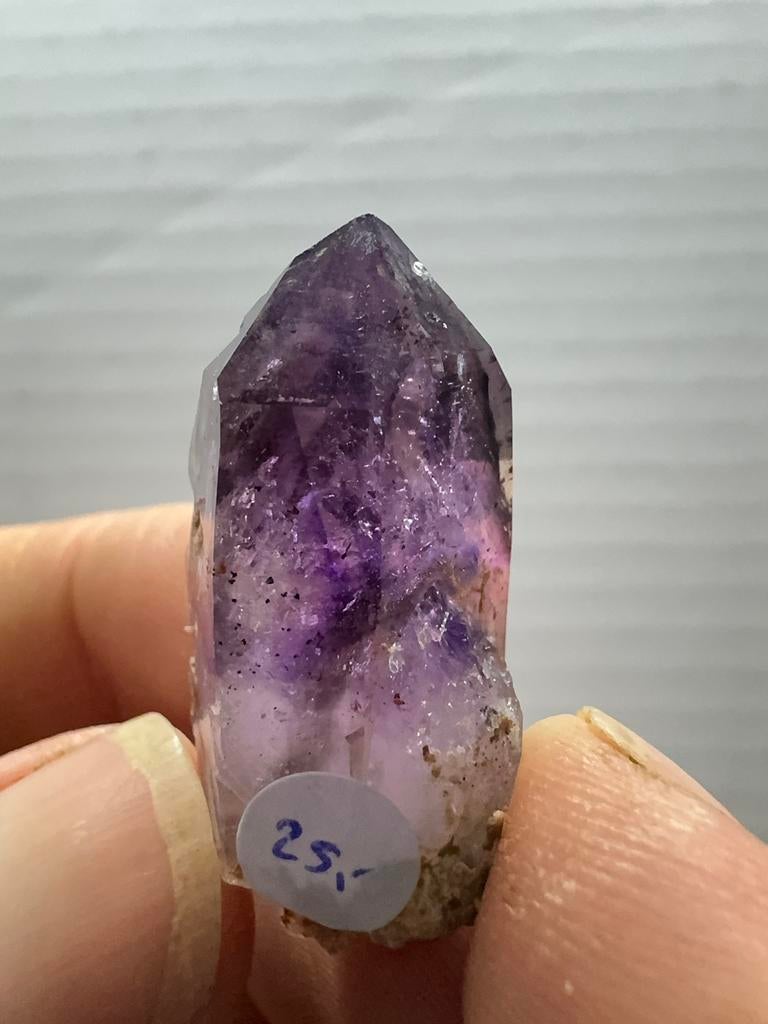 Amethist kristal mineraal - Goboboseb, Namibië amethyst, Ophalen of Verzenden, Mineraal