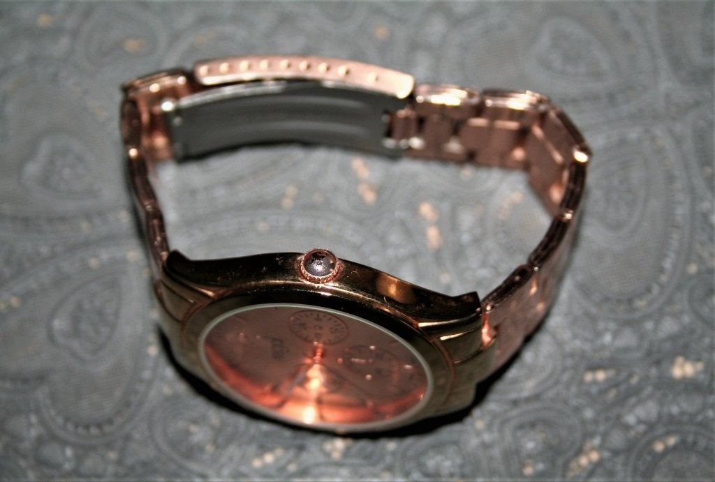Regal dames horloges kleur goud diameter 3,5 cm, Overige merken, Staal, Staal, Verzenden