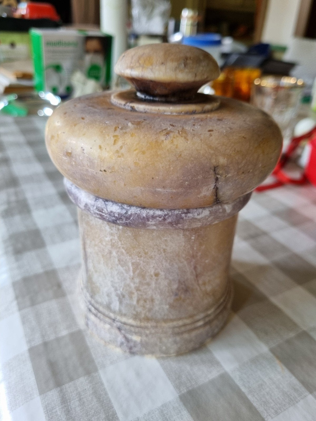 Onyx marmeren pot, Antiek en Kunst, Ophalen of Verzenden