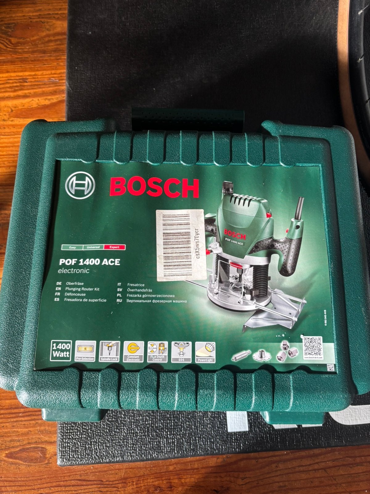 Bovenfrees bosch POF 1400 ace, Ophalen of Verzenden, Nieuw, Elektrisch, Bovenfrees