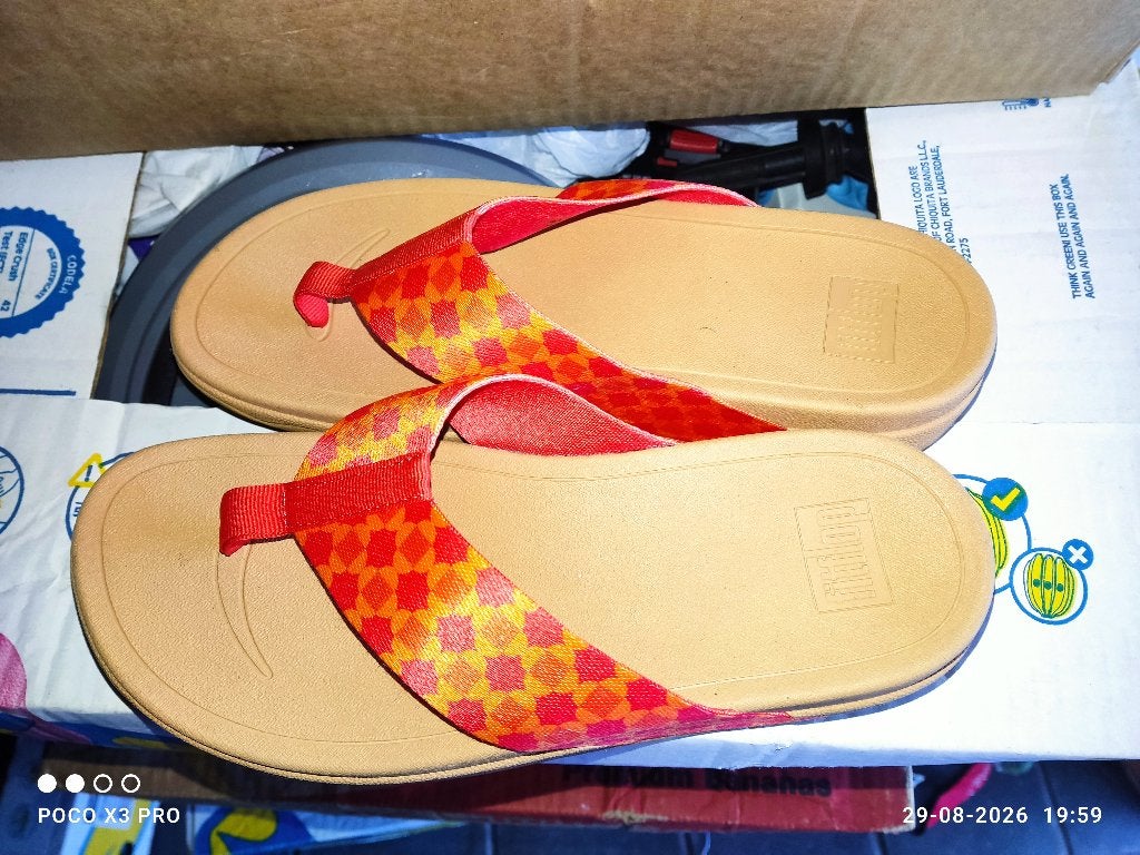 Fitflop slippers maat 41, Overige kleuren, Zo goed als nieuw, Fitflop, Ophalen