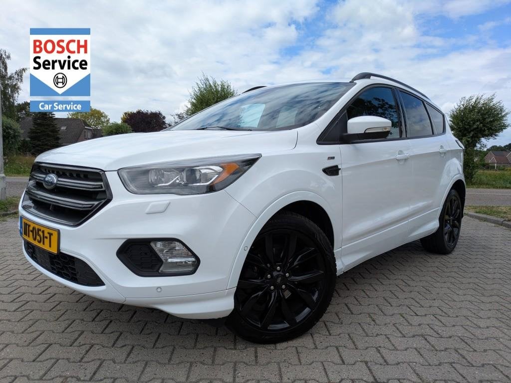 Ford KUGA 1.5 ST Line IDistr.riem VV I Pano I Trekhaak(2000k, Auto's, Euro 6, 4 cilinders, Wit, Origineel Nederlands