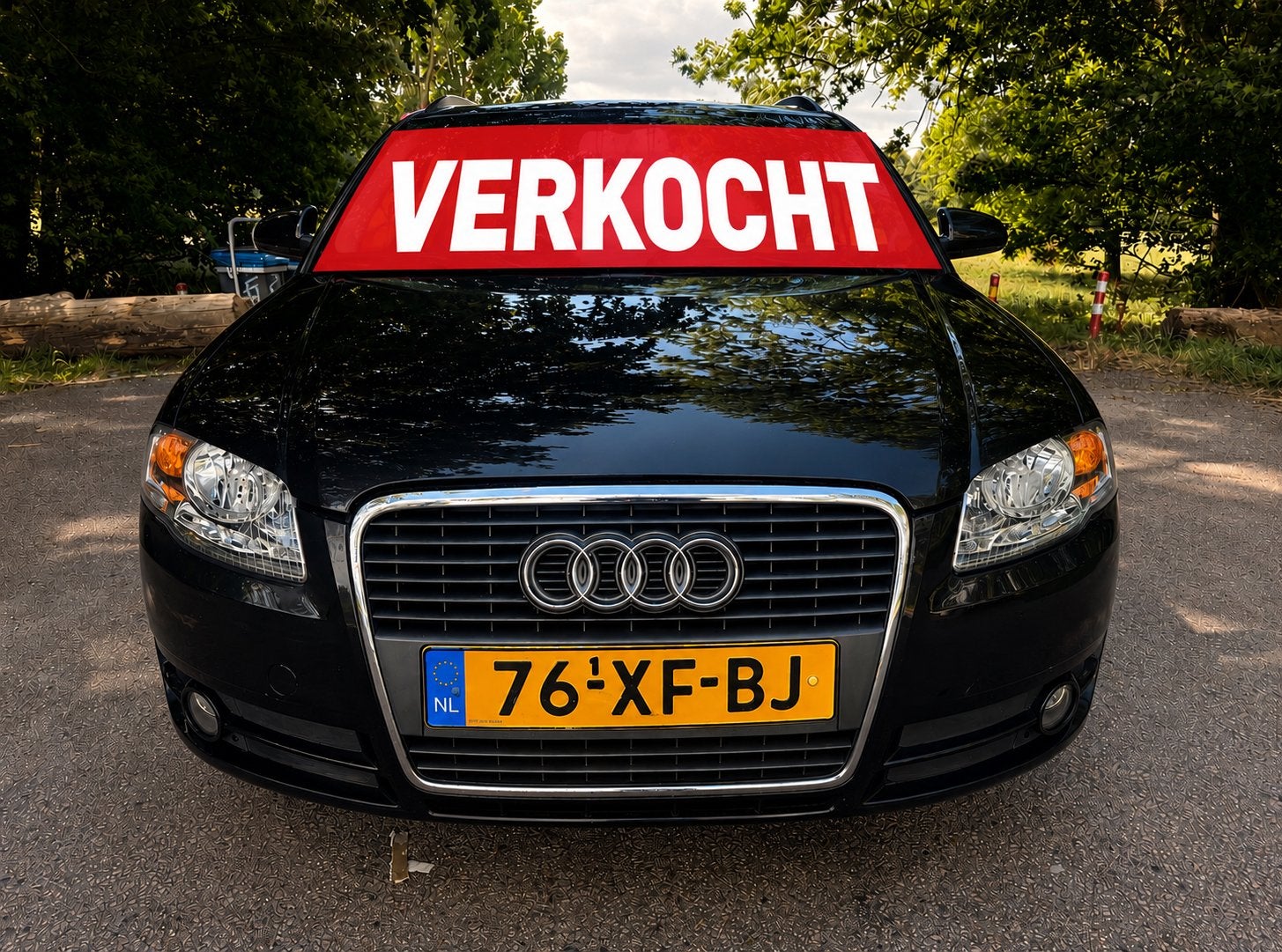 Audi A4 2.0 96KW Avant 2007 Zwart, Auto's, Voorwielaandrijving, 730 kg, 4 cilinders, 1984 cc