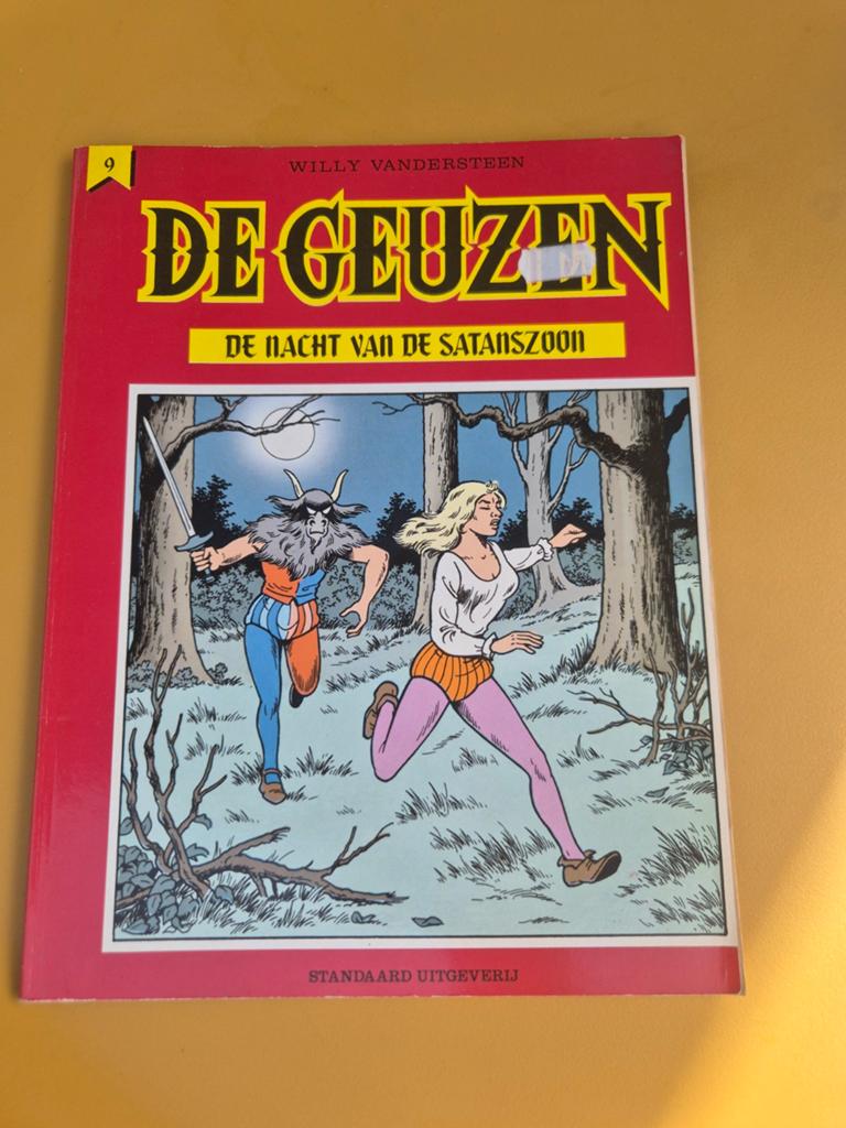 De Geuzen - De Nacht van de Satanszoon (Willy Vandersteen), Eén stripboek, Ophalen of Verzenden, Gelezen, Willy Vandersteen
