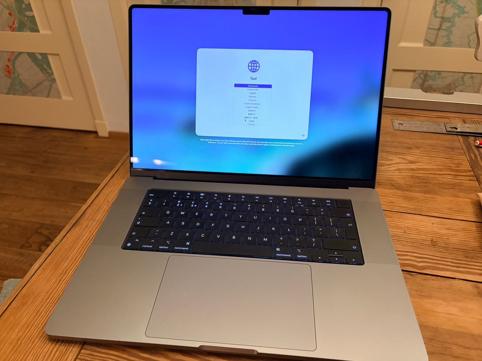 MacBook Pro 16" M1 Pro | 16GB | 1TB | 97% batterij | 2021, MacBook Pro, 1 TB of meer, Qwerty, Ophalen of Verzenden