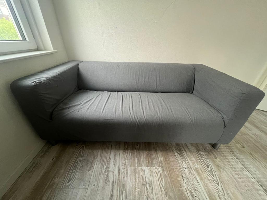 Klippan bank (Ikea) tweepersoons, Huis en Inrichting, Ophalen, 150 tot 200 cm, Tweepersoons, 75 tot 100 cm