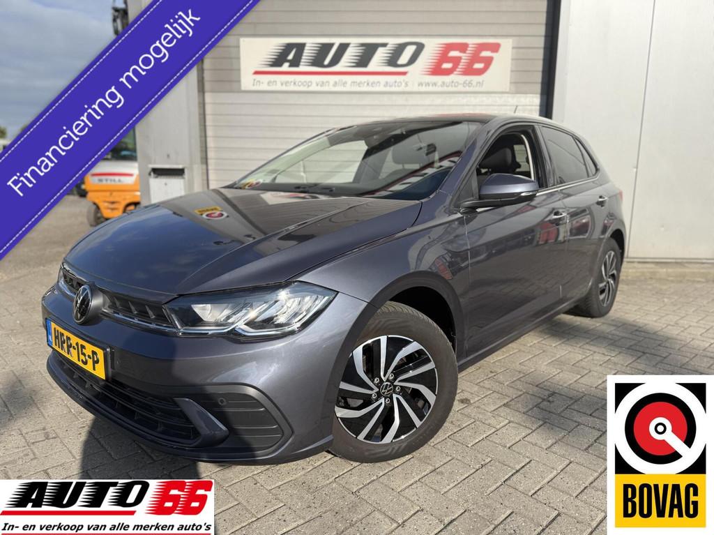 Volkswagen Polo 1.0 TSI Go 95 pk APK tot 02-2028, 580 kg, Stof, Gebruikt, Zwart