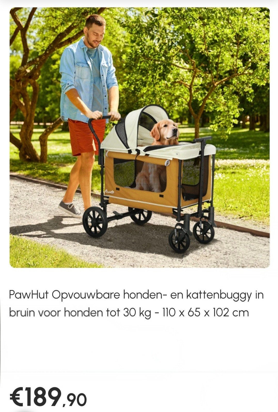 Honden / katten buggy, Ophalen, Nieuw