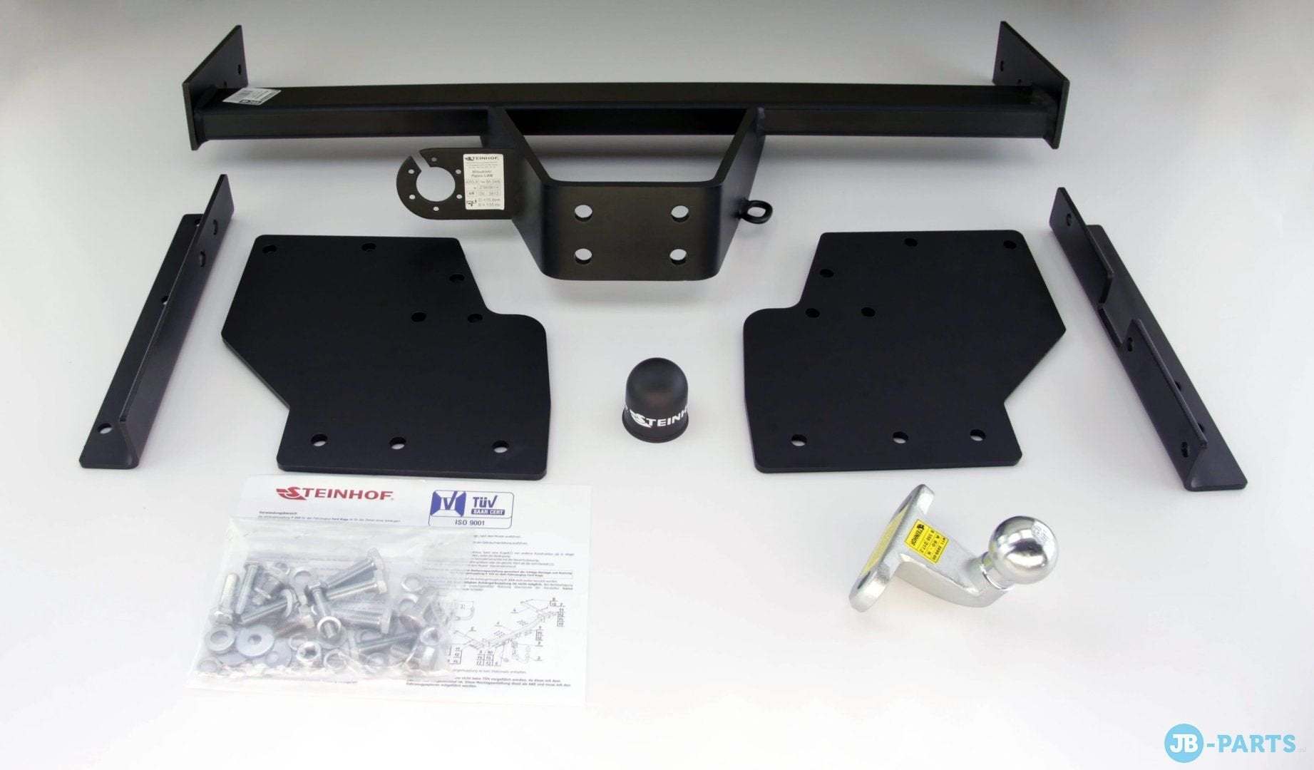 Vaste trekhaak Mitsubishi Pajero LWB SUV tussen 02/2007-2021, -, -, -