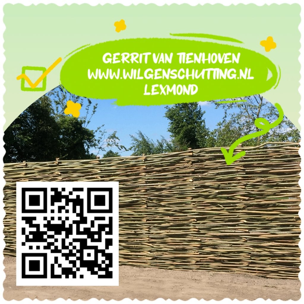 Wilgenschutting., Ophalen, 1 tot 2 meter, 6 meter of meer, Nieuw