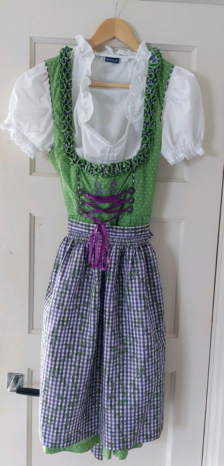 Dirndl  maat 42, Ophalen of Verzenden, Zo goed als nieuw, Maat 42/44 (L), Overige thema's