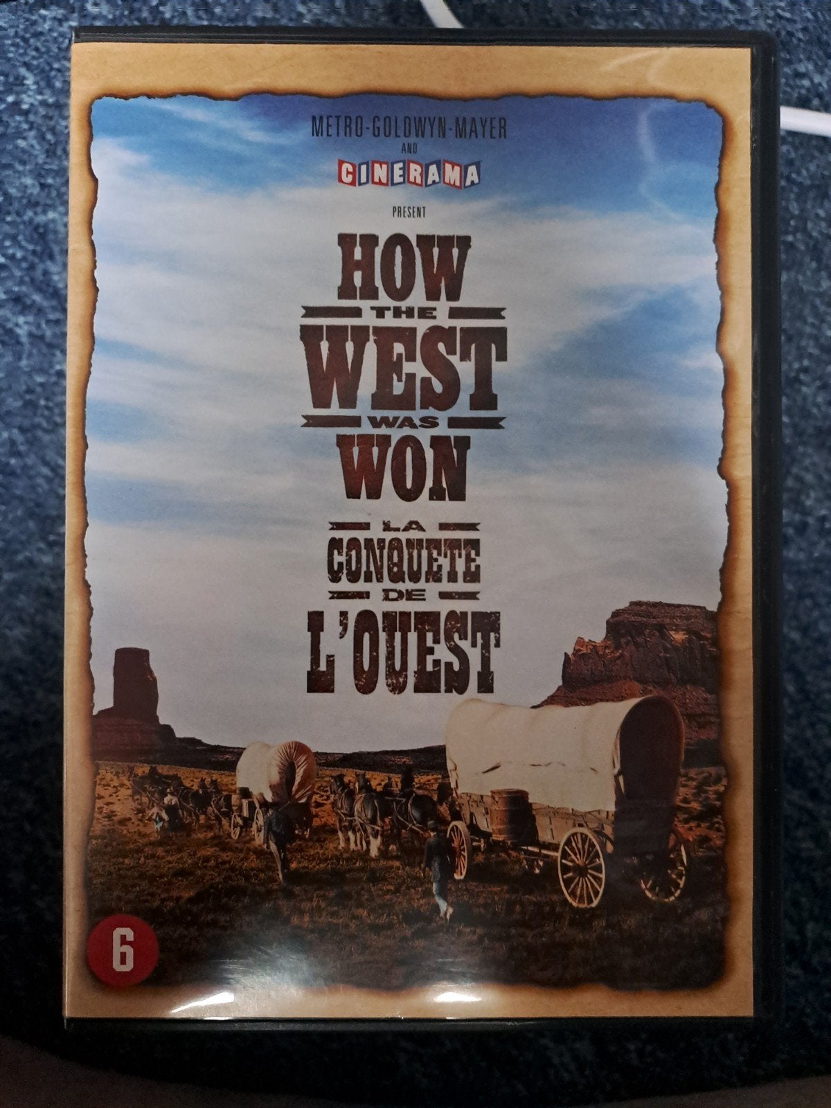 How the west was won (dvd), Alle leeftijden, Ophalen of Verzenden, Zo goed als nieuw