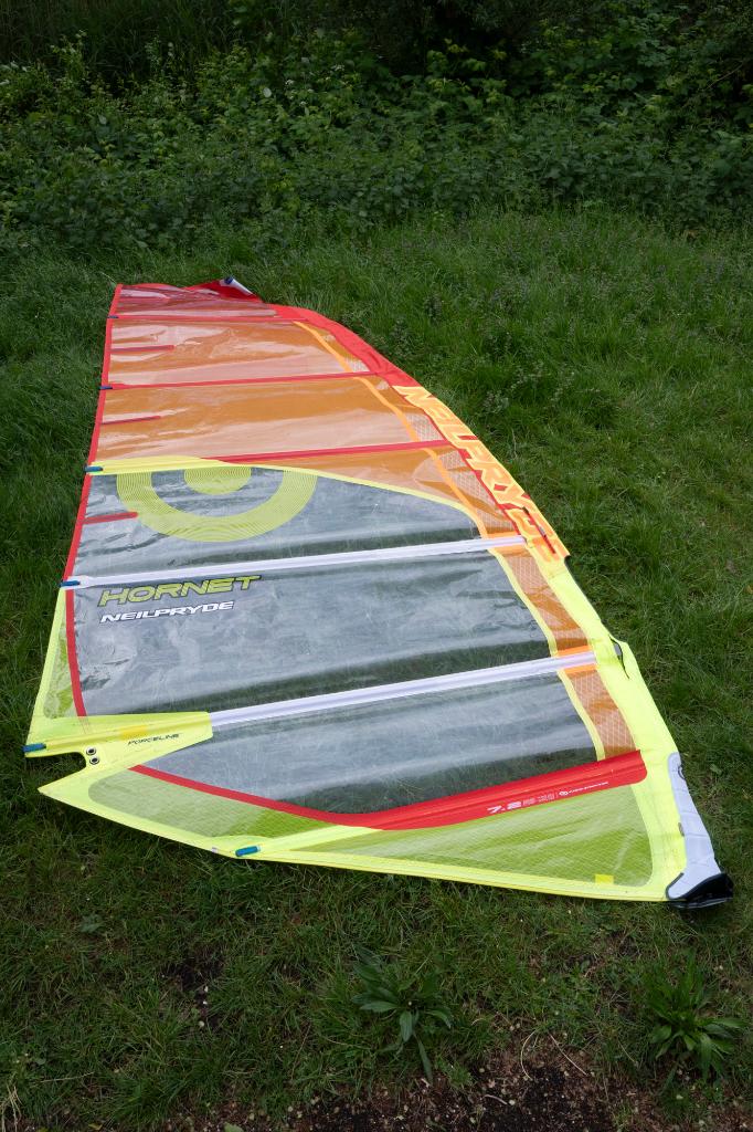 Neilpryde Hornet 7,2m2, Watersport en Boten, Windsurfen, Gebruikt, Zeil, Neilpryde, Met draagtas, 6.5 m² tot 8 m², Ophalen
