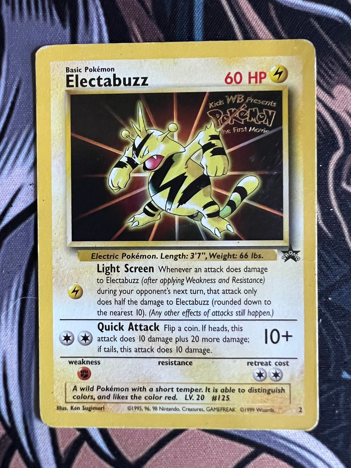 Electabuzz - Movie Promo - 1999, Ophalen of Verzenden, Gebruikt, Losse kaart