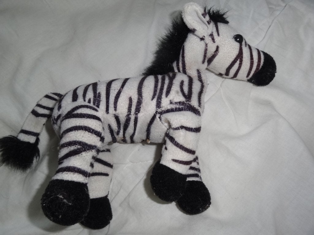 knuffeltje zebra, Ophalen of Verzenden, Zo goed als nieuw, Overige typen