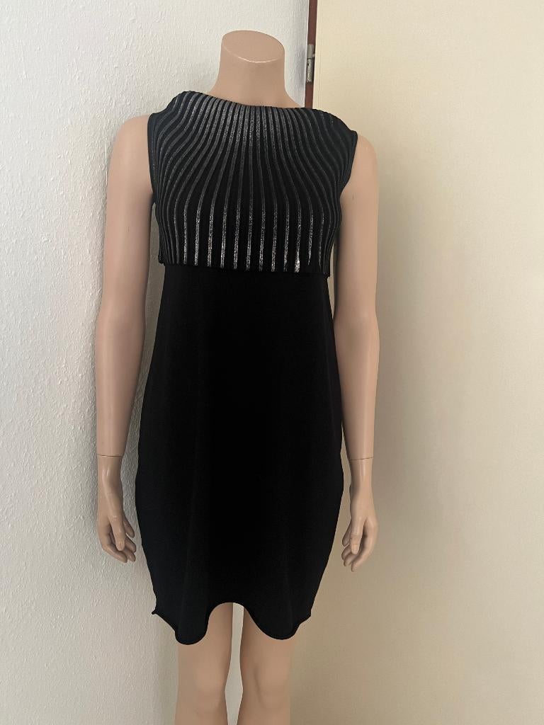 SARAH PACINI   mooie jurk  ALS NIEUW  (ONE SIZE), Maat 38/40 (M), Sarah Pacini, Zwart, Ophalen of Verzenden