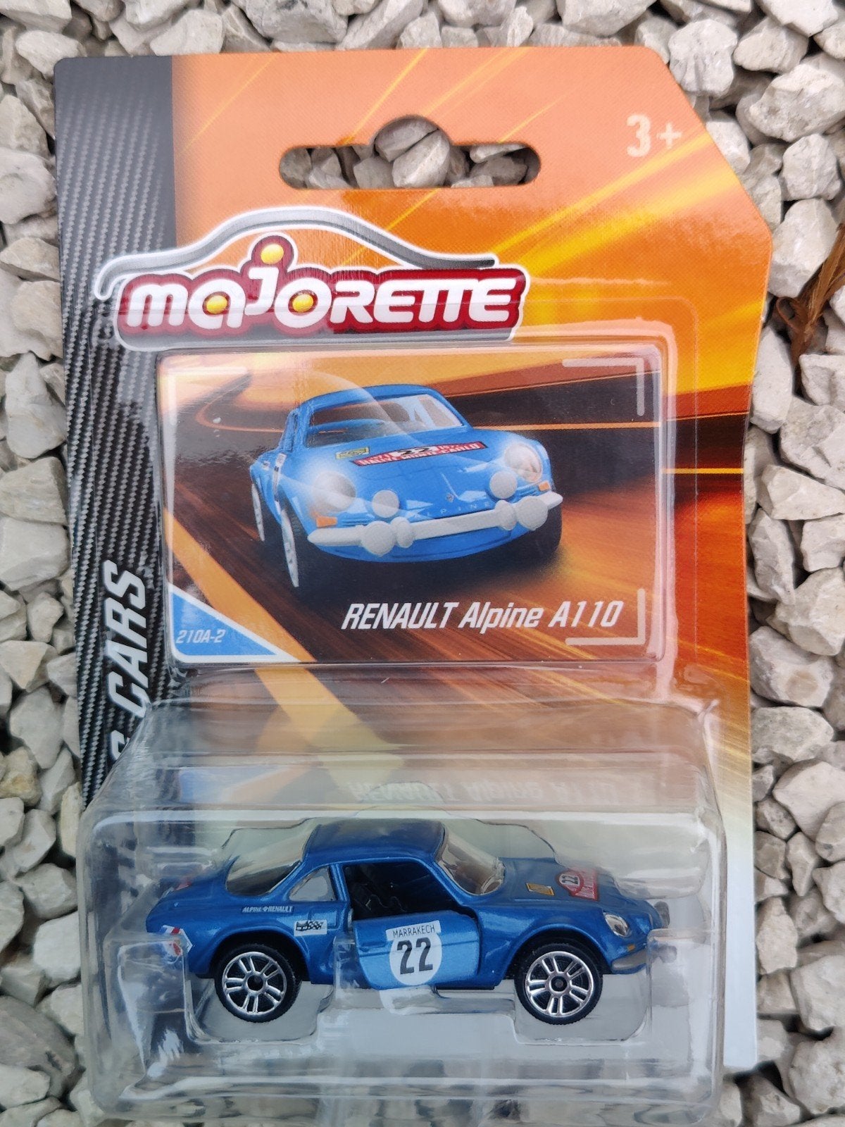 Majorette Renault Alpine A110 BLAUW, Ophalen of Verzenden