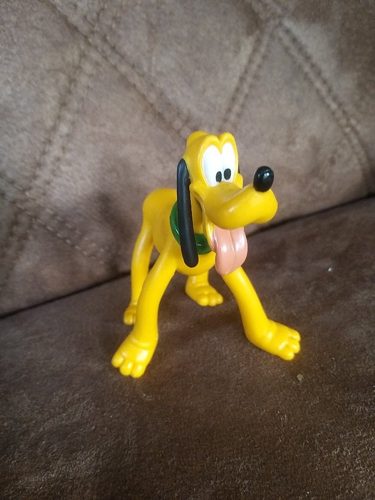 disney pluto, Verzamelen, Disney, Ophalen of Verzenden, Goofy of Pluto, Gebruikt, Beeldje of Figuurtje