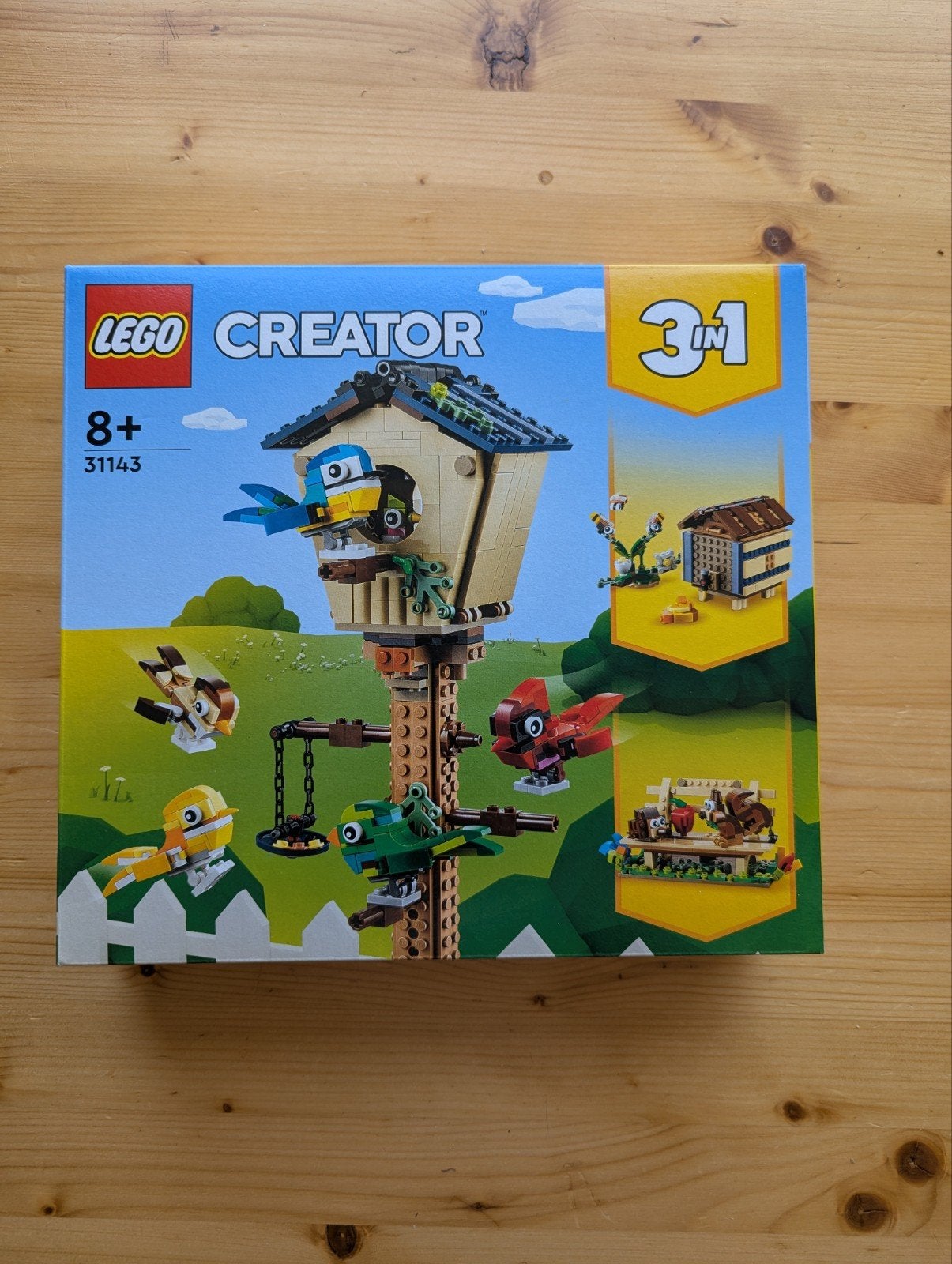 LEGO Creator 3in1 Vogelhuisje (31143) - Nieuw in doos, Ophalen of Verzenden, Nieuw, Overige merken