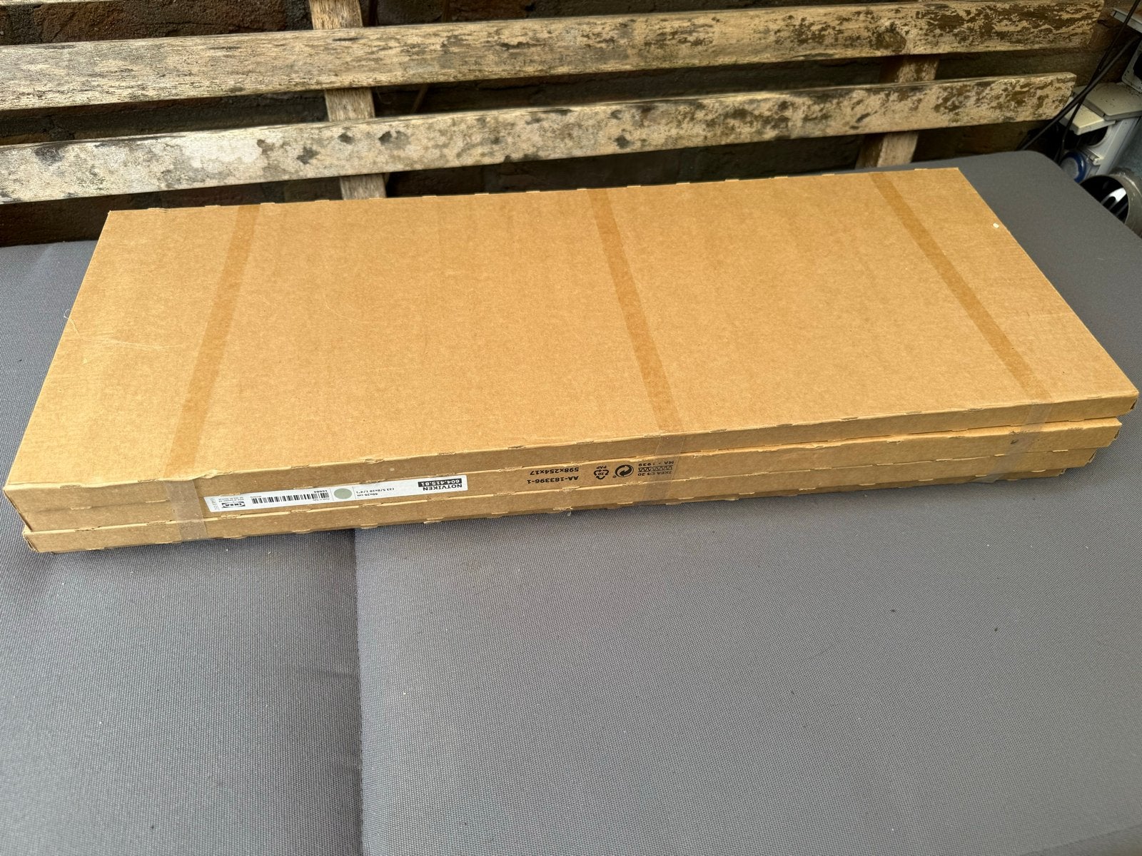 4x IKEA Besta Notviken frontjes wit 60x26 cm (3 stuks), Ophalen, Zo goed als nieuw