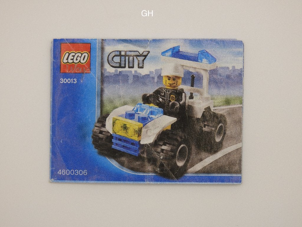 Lego 30013 Police Quad polybag, Compleet, Lego, Ophalen of Verzenden, Complete set