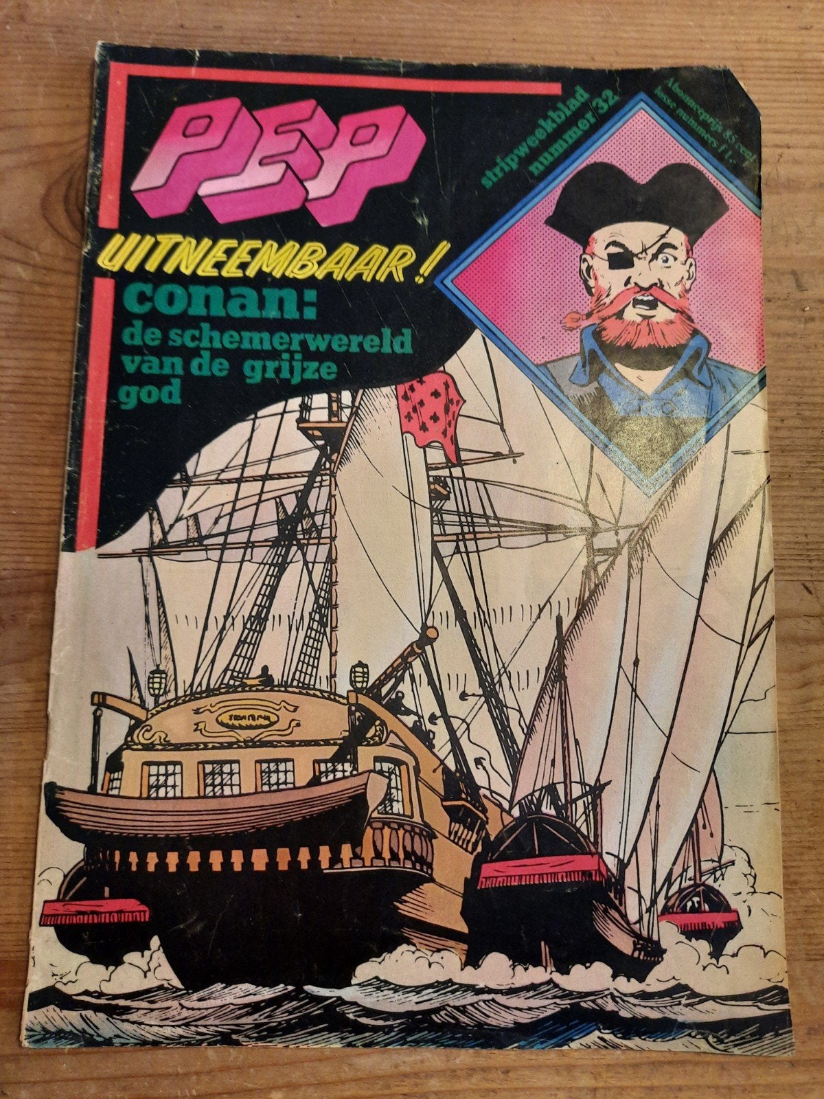 PEP Stripweekblad Nummer 32 - 1974, Eén stripboek, Ophalen of Verzenden, Gelezen, Onbekend