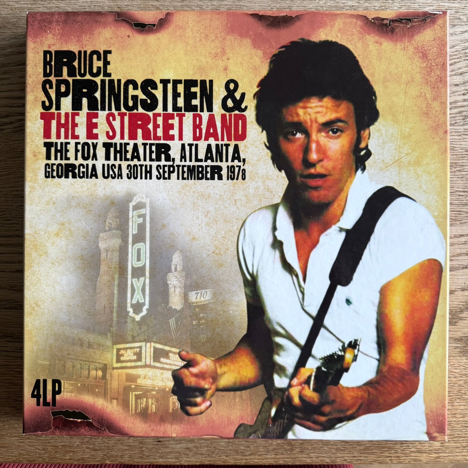 Bruce Springsteen & The E Street Band 4th Of July 4LP Box, Ophalen of Verzenden, Zo goed als nieuw, 12 inch, Poprock
