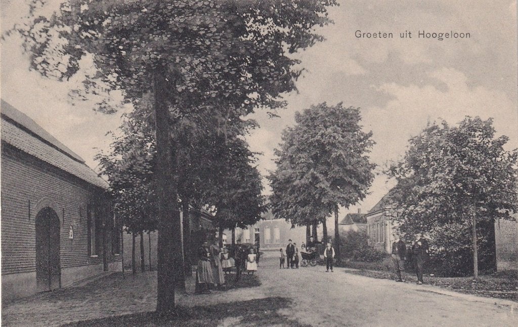 Hoogeloon, Volk, 1910., Verzenden, Voor 1920, Gelopen, Noord-Brabant