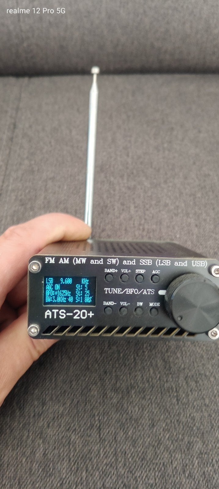 ATS-20+ Draagbare DSP Wereldontvanger FM/AM/SSB, Ophalen of Verzenden