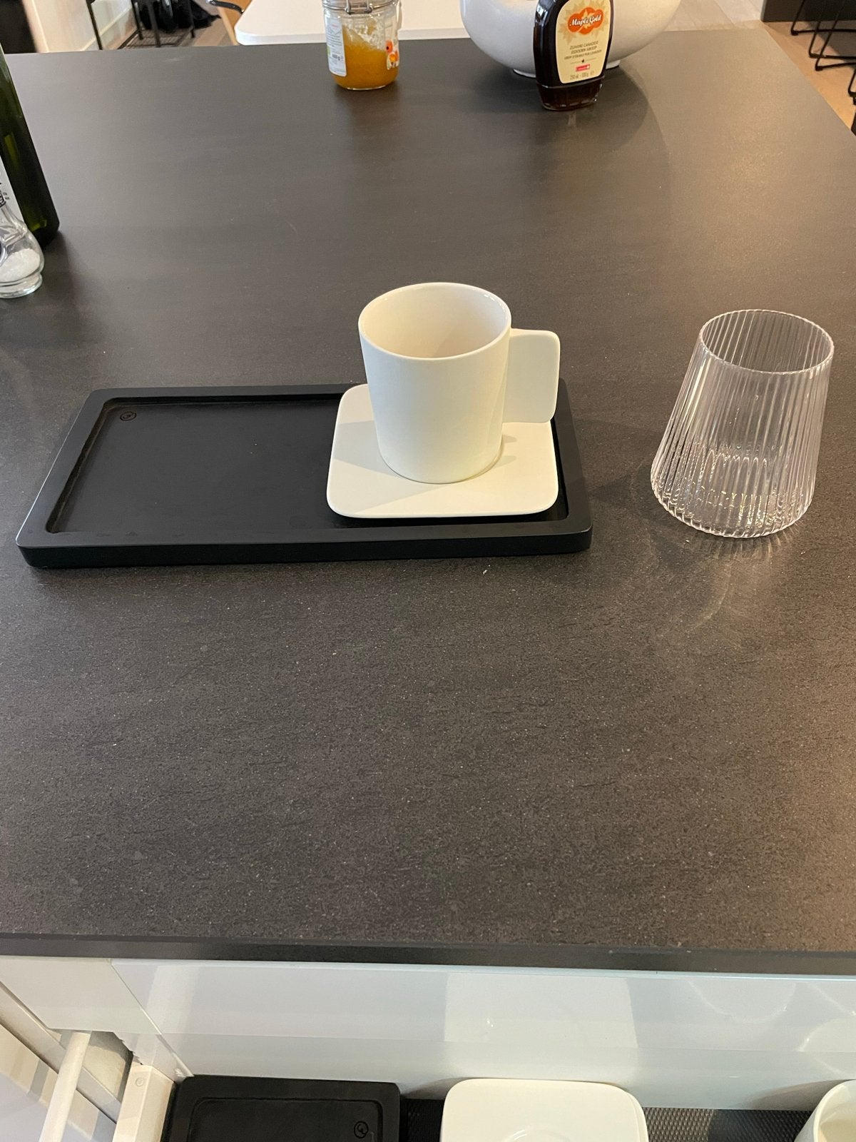 8-delige set: waterglazen, mokken en serveertrays, Ophalen, Glas of Glazen, Overige stijlen, Glas