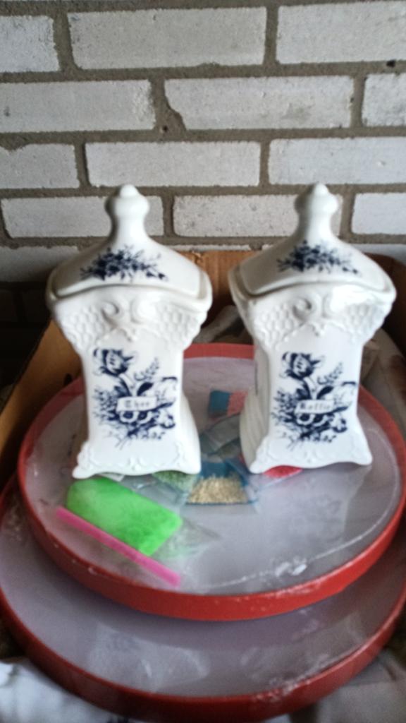 Te koop delfs blauw setje, Ophalen of Verzenden