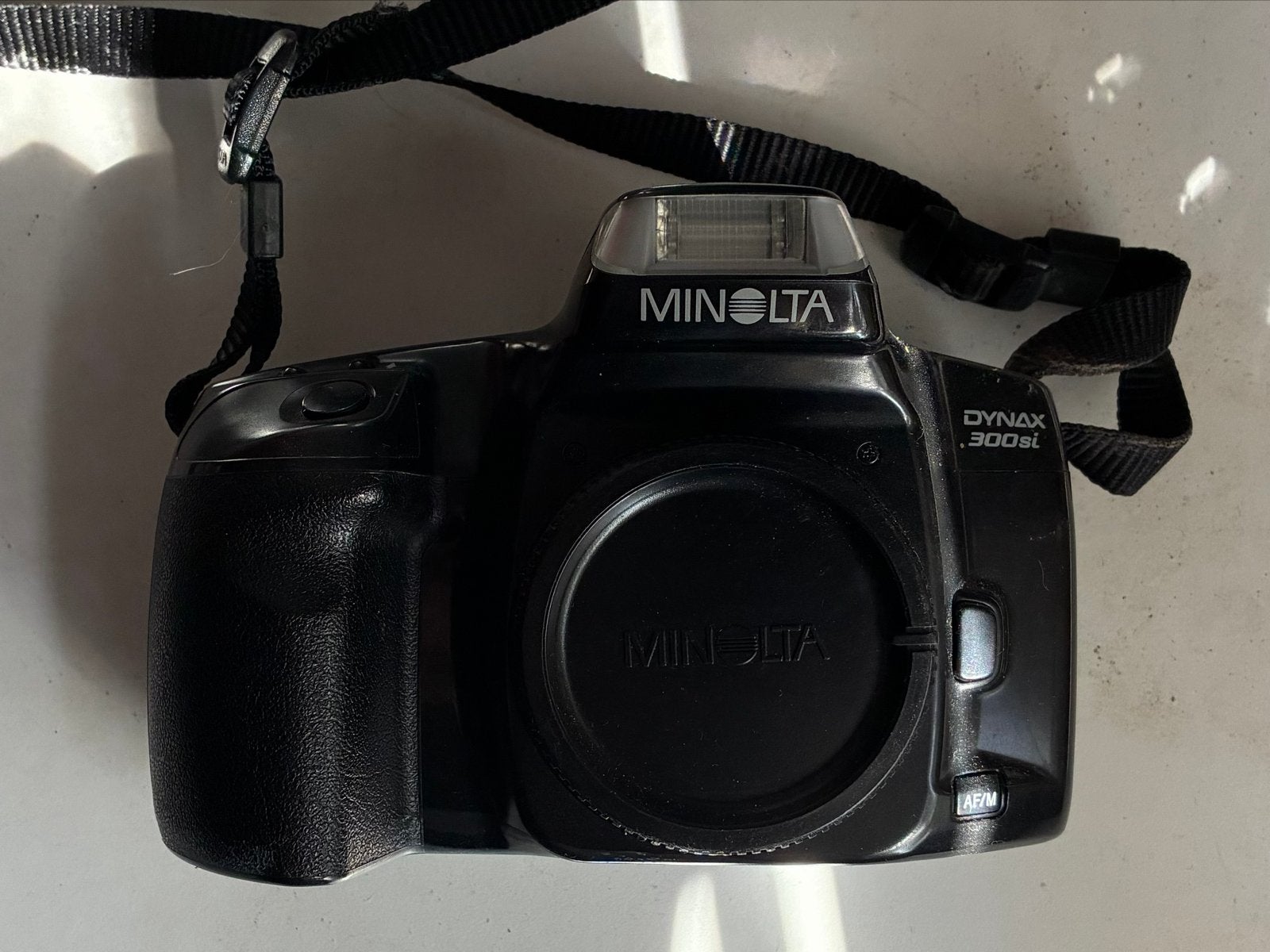 Minolta Dynax 300si Spiegelreflexcamera, Ophalen of Verzenden, Gebruikt, Spiegelreflex, Minolta