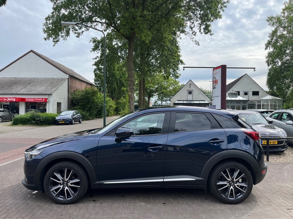 Mazda CX-3 2.0 SAG 120PK GT-M AUTOMAAT / BOSE / HEAD-UP / DA, 1998 cc, Euro 6, 4 cilinders, Blauw