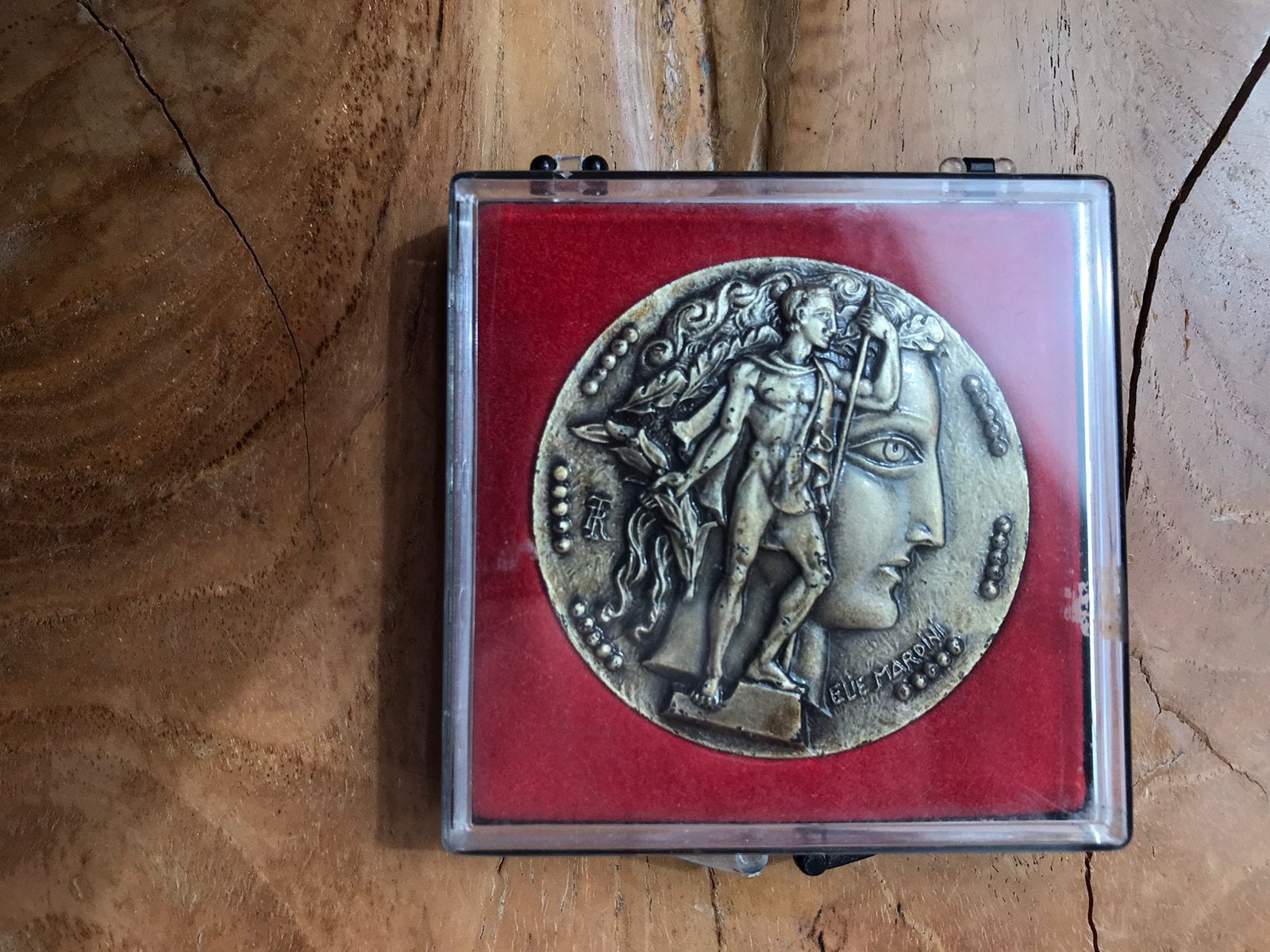 Medaille USCF Elie Mardini / Atelier sculpture 2000, Ophalen of Verzenden, Brons, Buitenland