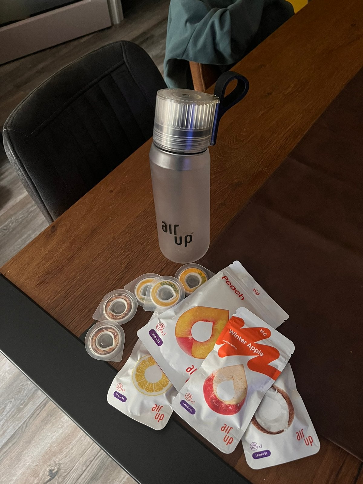 Air up met pods, Ophalen, Gebruikt