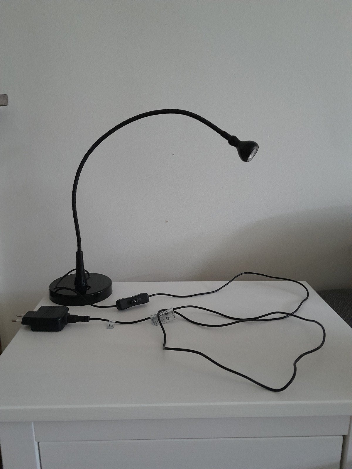 bureaulamp zwart., Huis en Inrichting, Lampen | Tafellampen, Zwart, Ophalen, Bureaulamp, IKEA