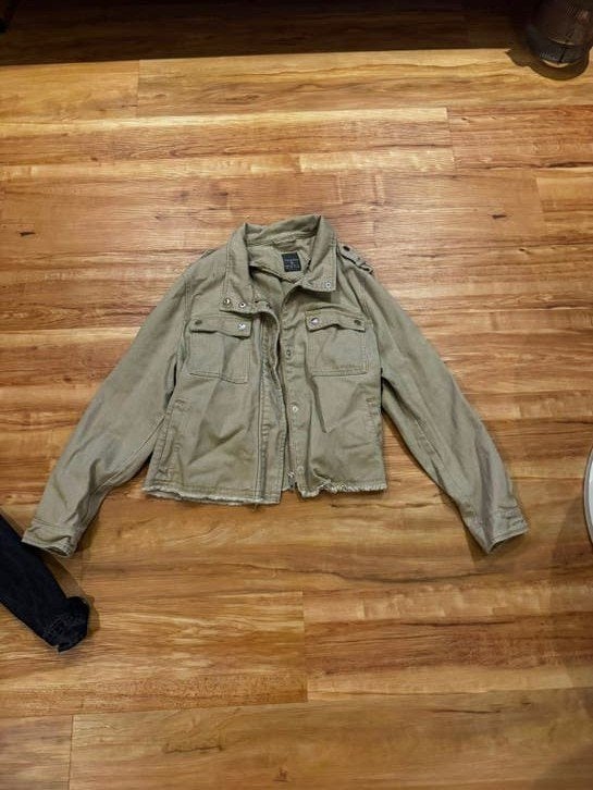XL kaki jasje, Primark, Ophalen of Verzenden, Zo goed als nieuw, Maat 34 (XS) of kleiner