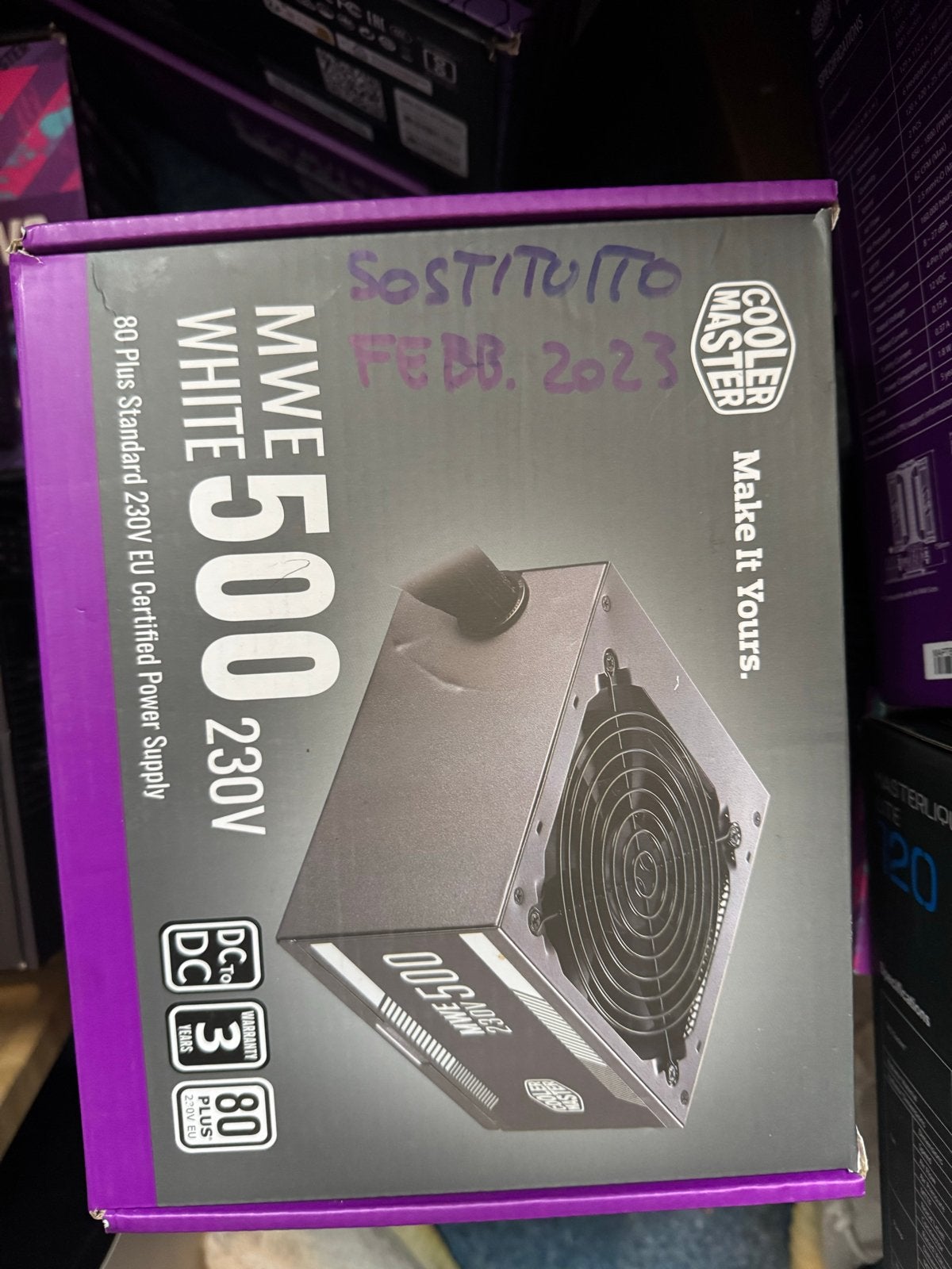 Partij Cooler Master Power Supplies (Getest/Niet Getest), Computers en Software, Interne voedingen, Ophalen of Verzenden, Niet werkend